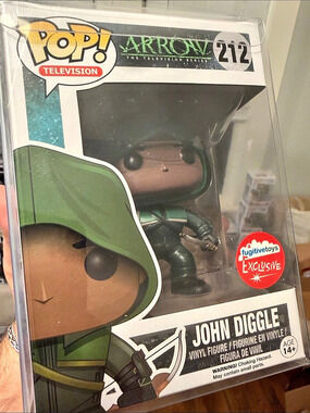 Funko Pop! Television: Arrow - John Diggle (Fugitive Toys Exclusive) #212 Vinyl